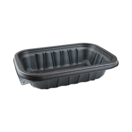 PACTIV EVERGREEN EarthChoice Entree2Go Takeout Container, 24 oz, 8.66 x 5.75 x 1.97, Black, PK300, 300PK YCNB9X624000